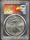 2021 Silver Eagle T-1 PCGS MS70 First Strike Thomas Cleveland Signed 1 of 1000