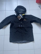 Arcteryx Alpha SV Jacket Gore-tex Waterproof Black/gold Men Medium (Look Alike)