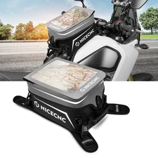 PVC Waterproof Motorcycle Adventure Tank Bag Touchscreen For BMW Honda Kawasaki