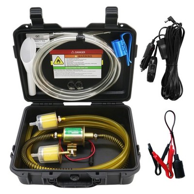 MILADO 12V Fuel Transfer Pump Set, Gasoline Kit, 12v fuel pump 