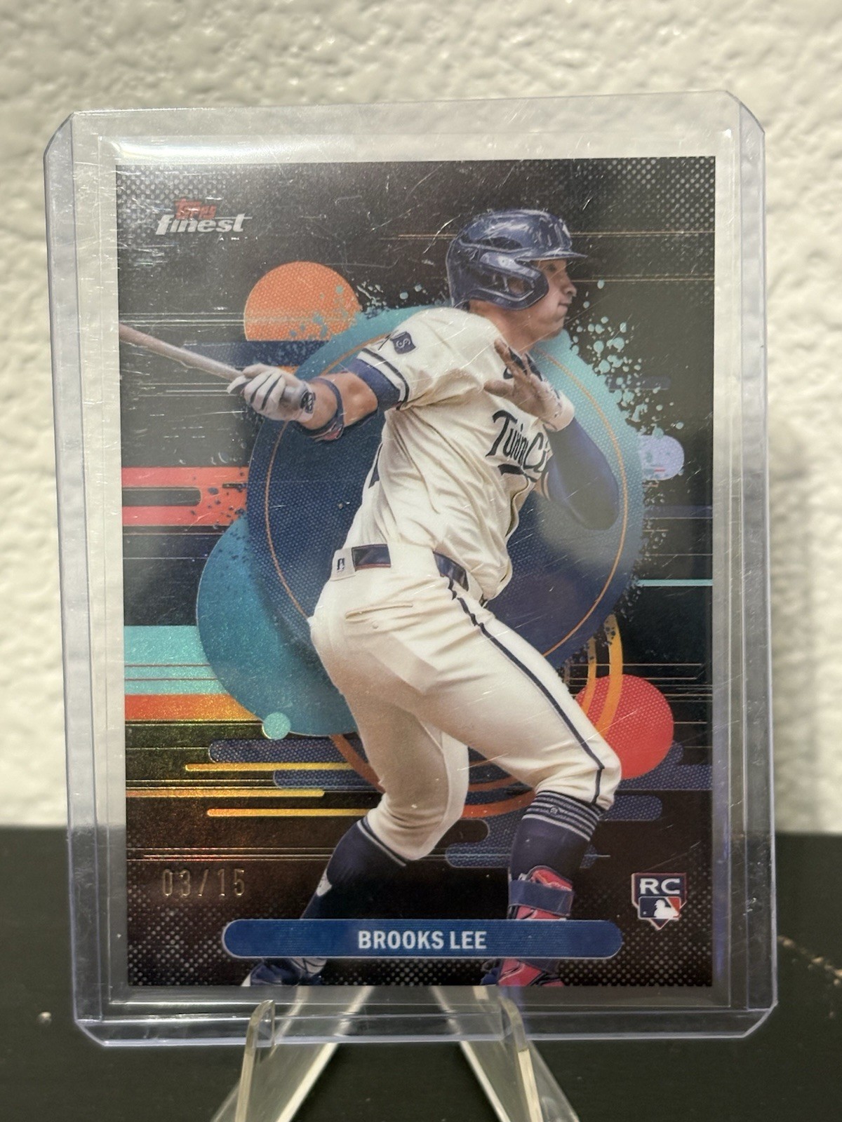 2025 Topps Finest Brooks Lee RC 03/15 Uncommon