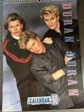 Duran Duran Calendar 1990, excellent condition, rare