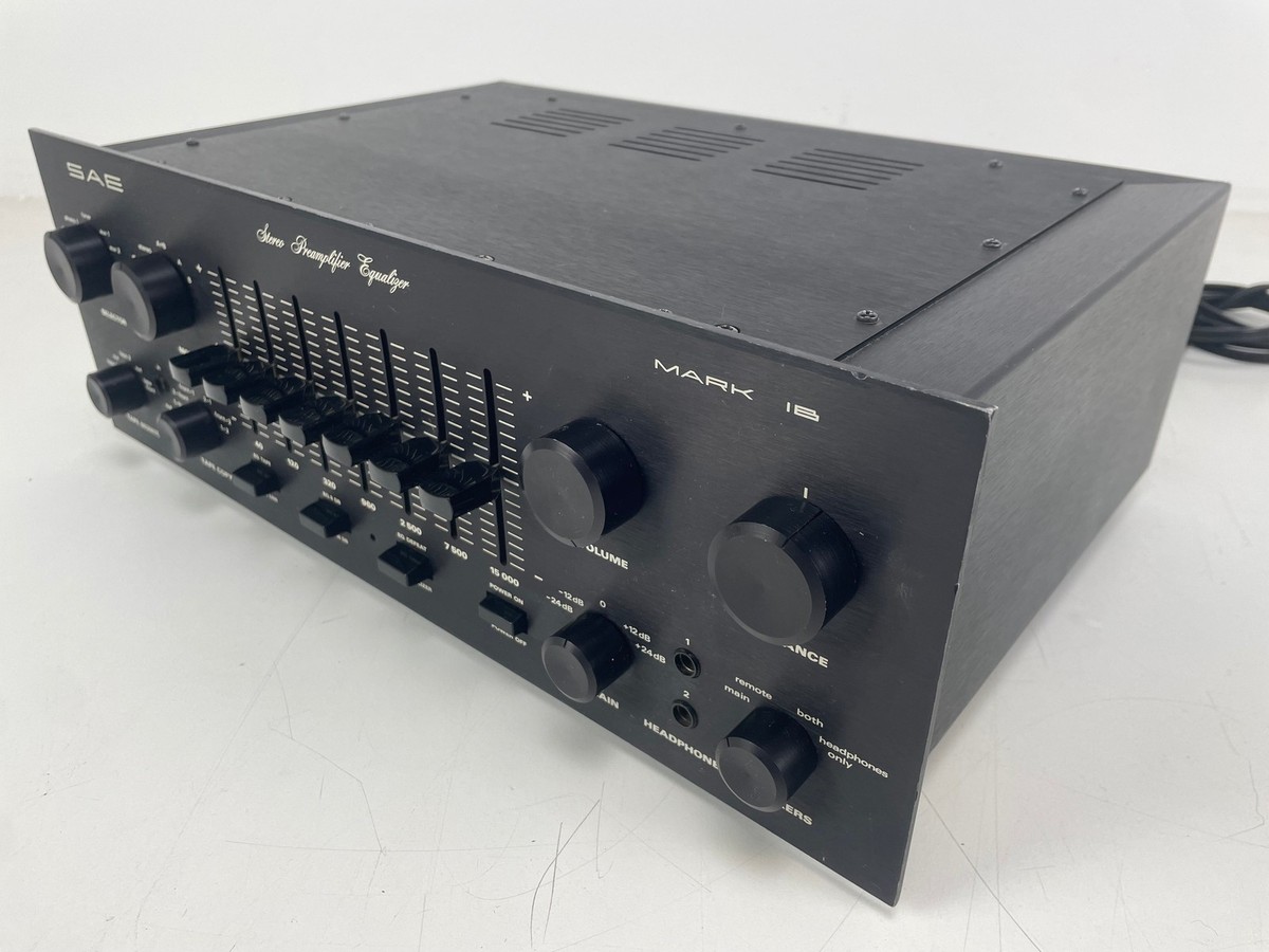 SAE - Mark 1B - Stereo Preamplifier Equalizer | eBay