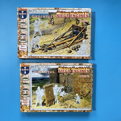 Orion 72015+72016-1/72-Medieval Siege Engines Part 1+Part 2 -OVP