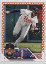 2023 Topps Complete Set Fanatics Exclusive Orange Star /99 Willi Castro #411 0c4