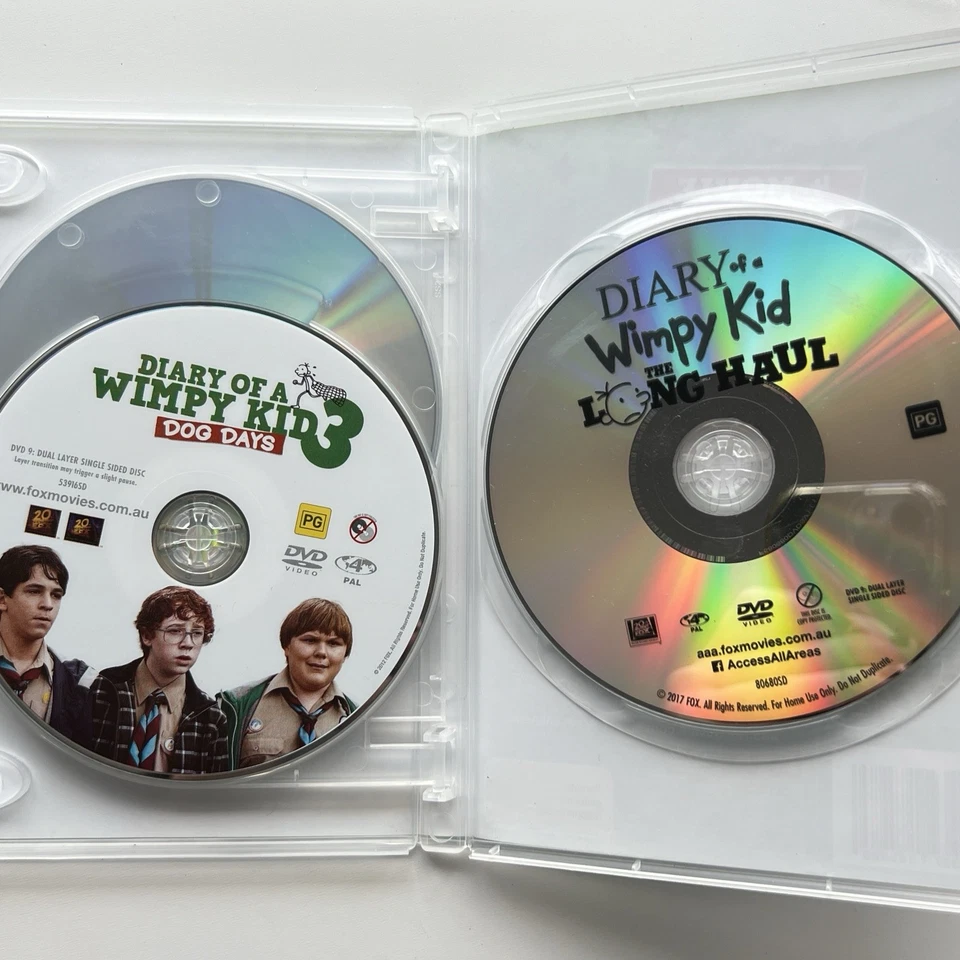 Diary of a Wimpy Kid | 4 Pack (Box Set, DVD, 2017) - Image 4 of 4