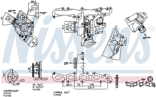 Turbolader für VW Passat Variant 3G5 2.0 TDI CB5 Tiguan AD1 5N_ - Bild 9 von 9