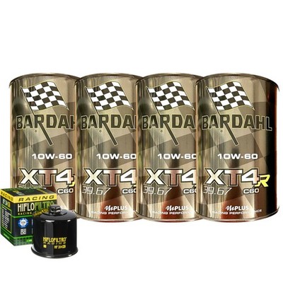 Bardahl XT4R 10W60 Ölwechselkit Für Honda VTX1300 S Retro SC52 2003>2007