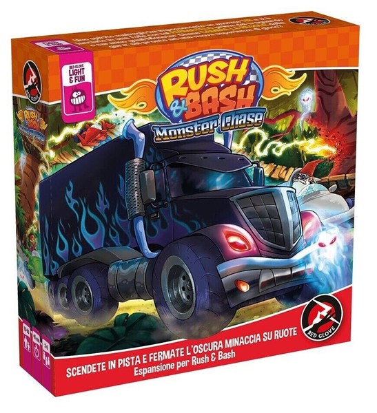 Spiel Aus Tabelle Rush Bash Monster Chase Erweiterung Red Glove Ausgabe Ital-image