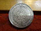Aztec Calendar 1 Oz .999 Silver Bullion Round - No Reserve - Free S&H USA