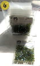 Swarovski Crystal 4mm 1,440 pcs Olivine AB 5000 10 baggies of 144 