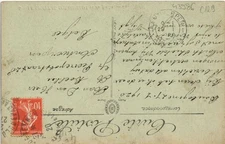 Old postcard Le Cháteau d'HARDELOT seen from the garden (43986)