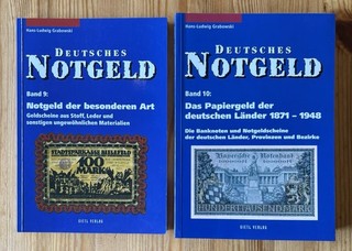 Lot Kataloge Gietl Katalog Deutsches Notgeld Banknoten Geldscheine Band 9 10