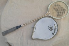 Vintage Jaguar Lady Vitesse Professional Squash Racket with Original Cover 69cm