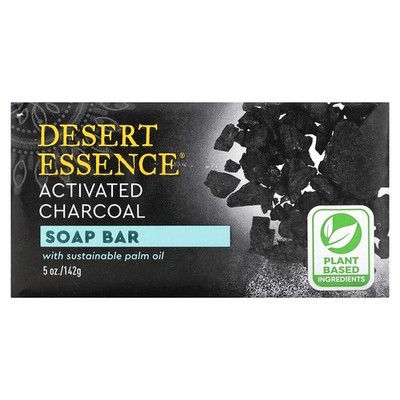 Wholesale buy 9 pcs Desert Essence - Soap Bar Activtd Charcoal - 1 Each - 5 OZ