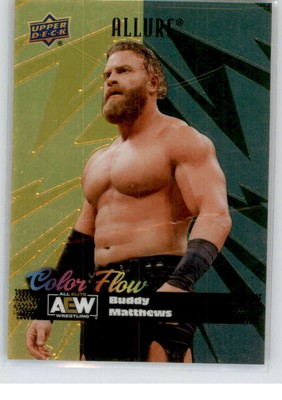 2024 Upper Deck AEW Wrestling Color Flow Pick From List/Complete Your Set