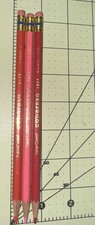 3 Faber Castell Col-Erase Colored Pencils Multicolor Loose Red, Pink Vermillion