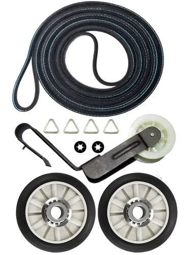 Crosley VED6505GW0 Dryer Rollers Belt Pulley Kit