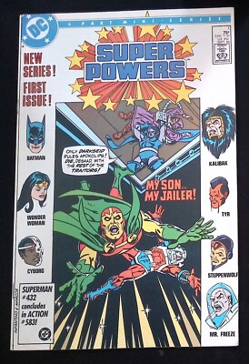 Super Powers #1 Copper Age DC Comics VF+