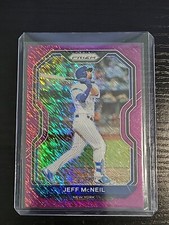2021 Panini Prizm Jeff McNeil #119 Rare Purple Shimmer SSP /7 Tier 2 Mets