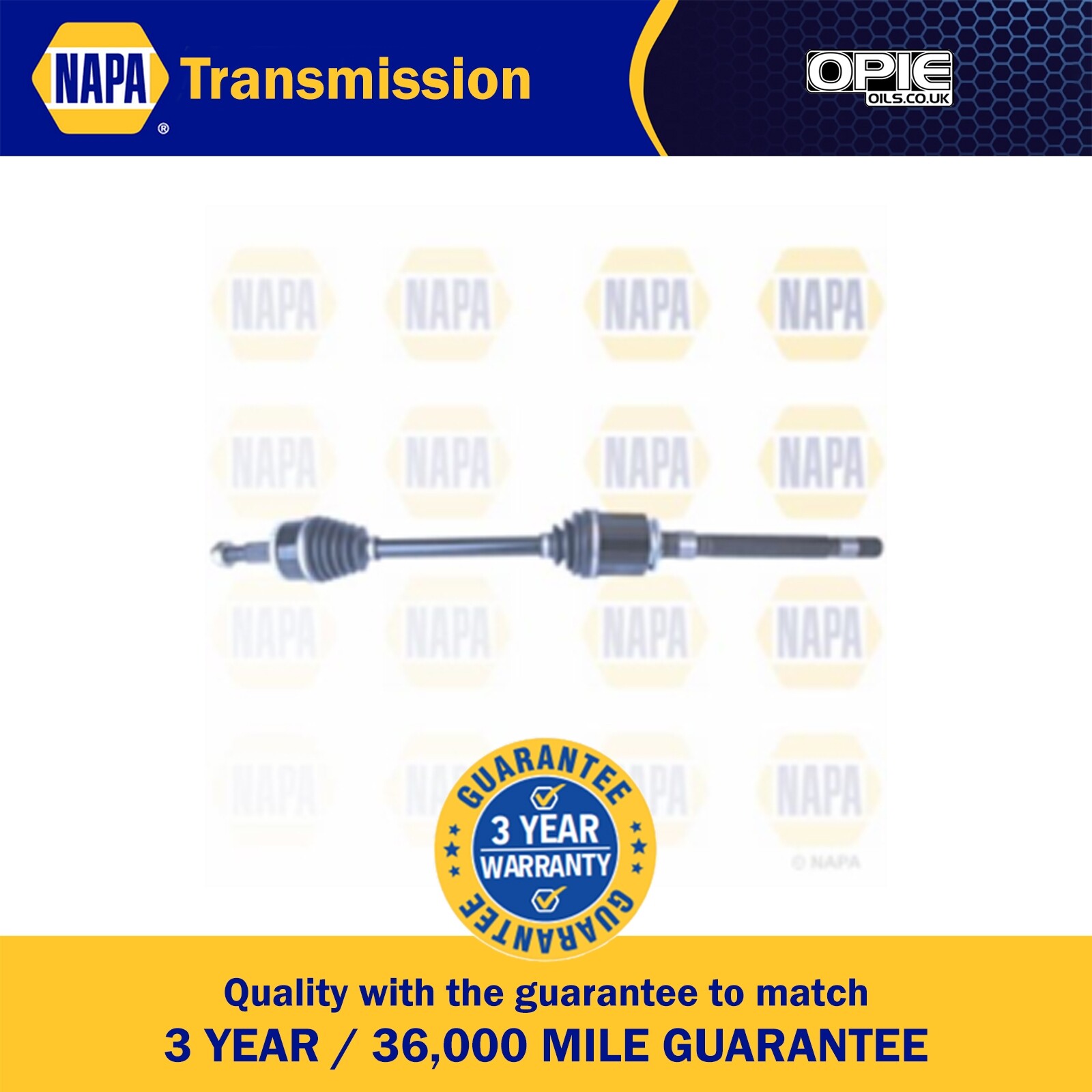 NAPA Driveshaft NDS1432R Fits Land Rover - OEM Specification Replacement