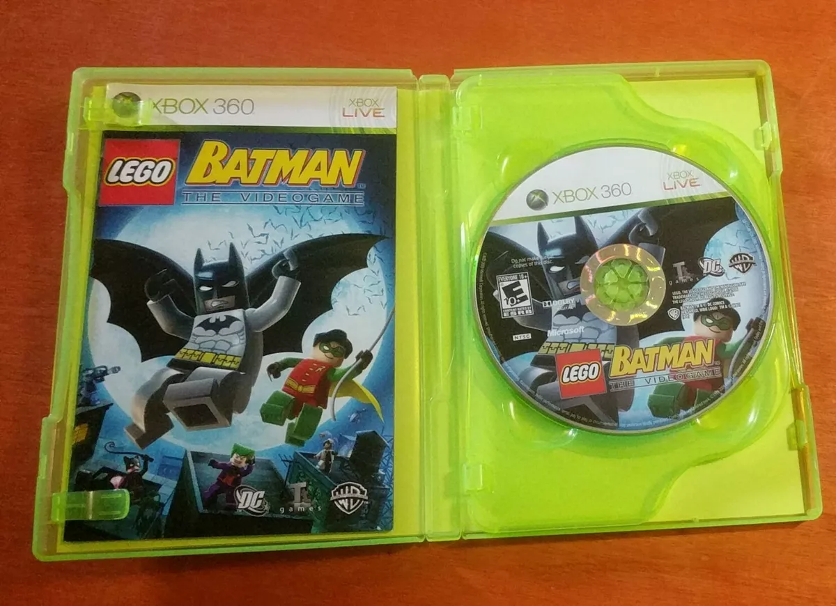 4 XBOX 360 LEGO VIDEO GAMES LOT OF 4 BATMAN PURE SUPER HEROS THE LEGO MOVIE