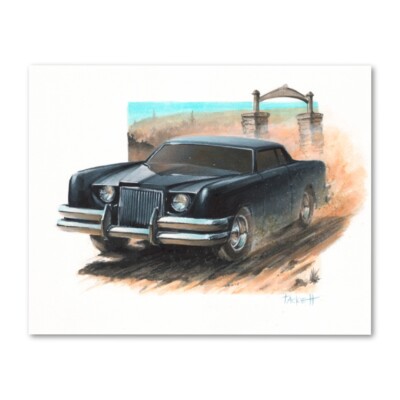 The Car - Signed Art Print | 11x14 Retro Pop Culture Wall Art (Unframed)