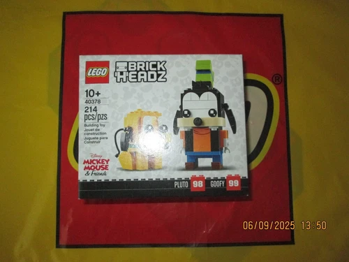 LEGO BRICKHEADZ: Goofy & Pluto (40378) - NEW & SEALED