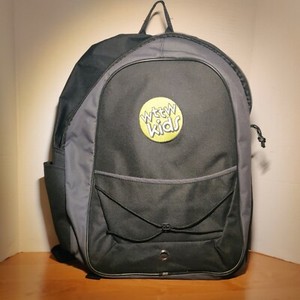 RARE NEW 90s Chicago WTTW KIDS PBS BLACK BACKPACK Vintage 1999 Duracell Nickelodeon CatDog Hey and similar items main image 2