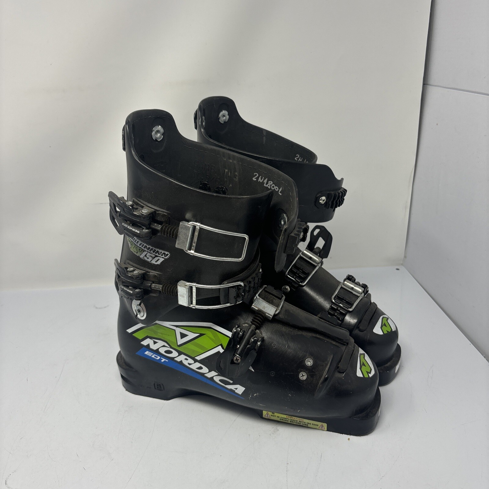 SALOMON Scarponi da sci Nordica Dobermann World Cup 150 nero verde blu