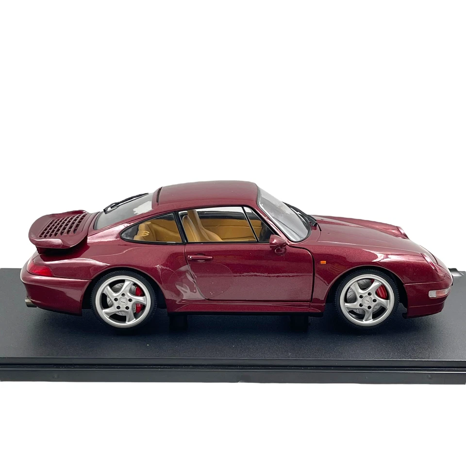 Modellino Auto Solido 1/18 Porsche 911 993 Turbo Arena Red 1997 - Immagine 4 di 4