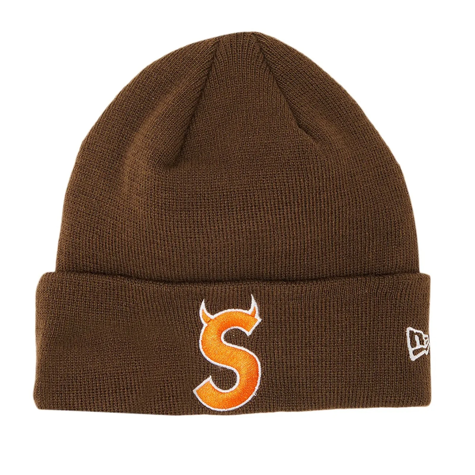 Bonnet marron Supreme x New Era FW22 Horns S logo