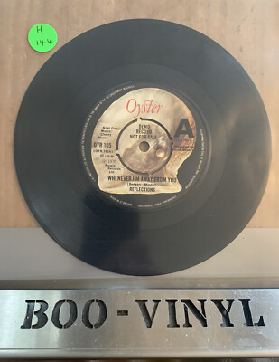 REFLECTIONS DEMO (70'S GROUP) Whenever I'm Away From You 7'' Record Prog Rock Ex+
