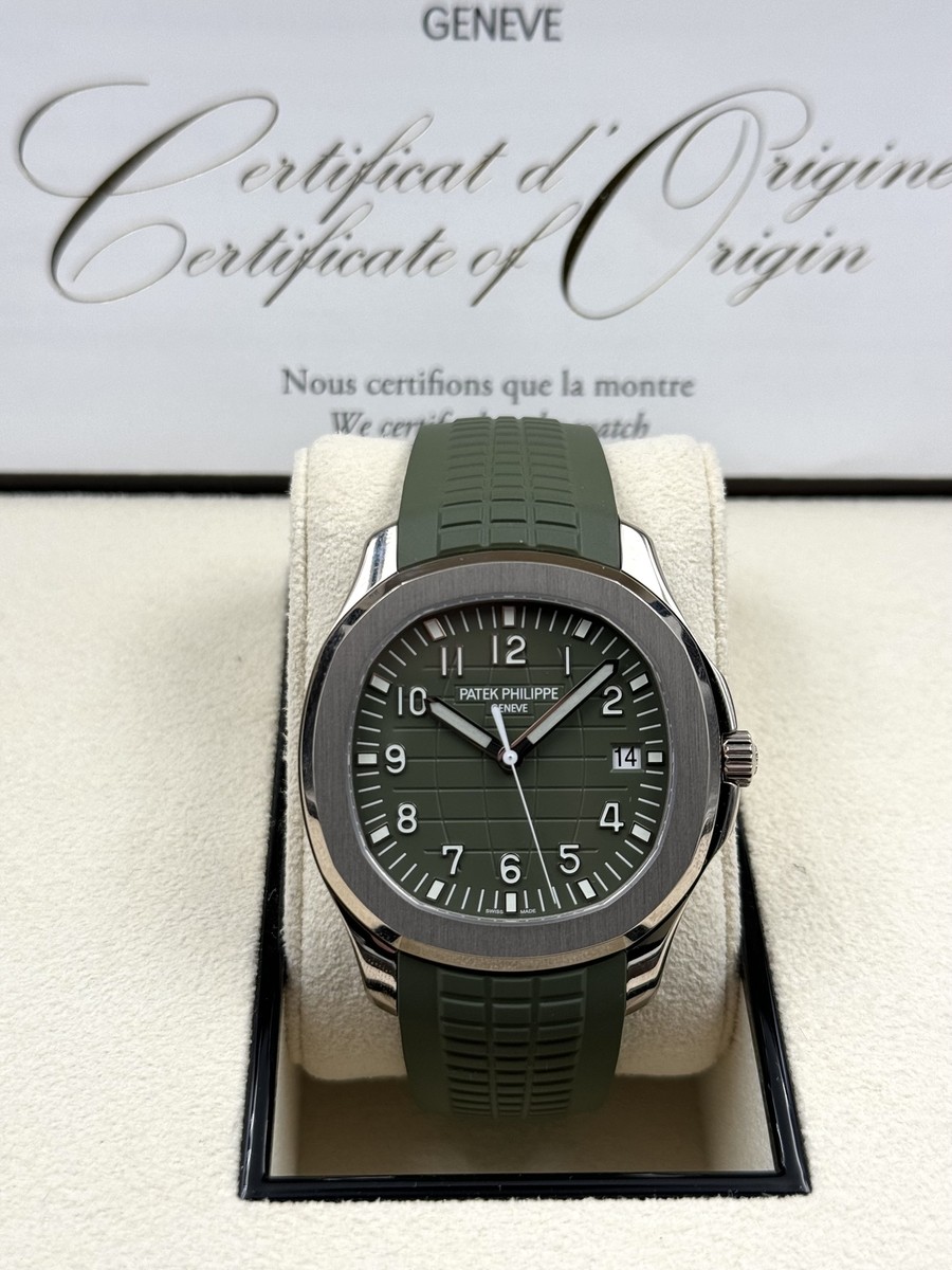 Strap 5168g Green Material Good Patek Philippe Aquanaut 5168G-010