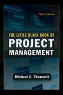 Little Black Book of Project Management, Paperback by Thomsett, Michael C., B...