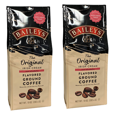 Baileys 6 Pack Baileys Non-Alcoholic Original Irish Cream Flavored Ground Coffee 10oz