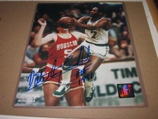NATE TINY ARCHIBALD SIGNED AUTOGRAPHED CELTICS 8X10 PHOTO J01-HOF 1991 INSC