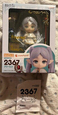 NEW Frieren + BONUS Merkur Pudding + Hand Part Nendoroid 2367 Good Smile Figure