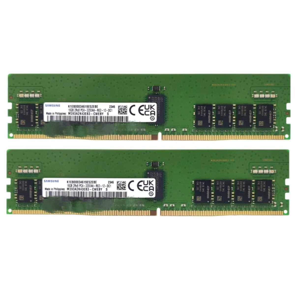 Samsung Samsung DDR4 ECC Registered 8GBx2(16GB) 16GB 2Rx8 DDR4