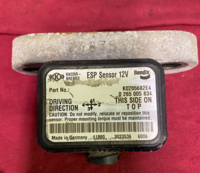BENDIX KNORR-BREMSE YAW esp sensor, stability K0205682E4, | eBay