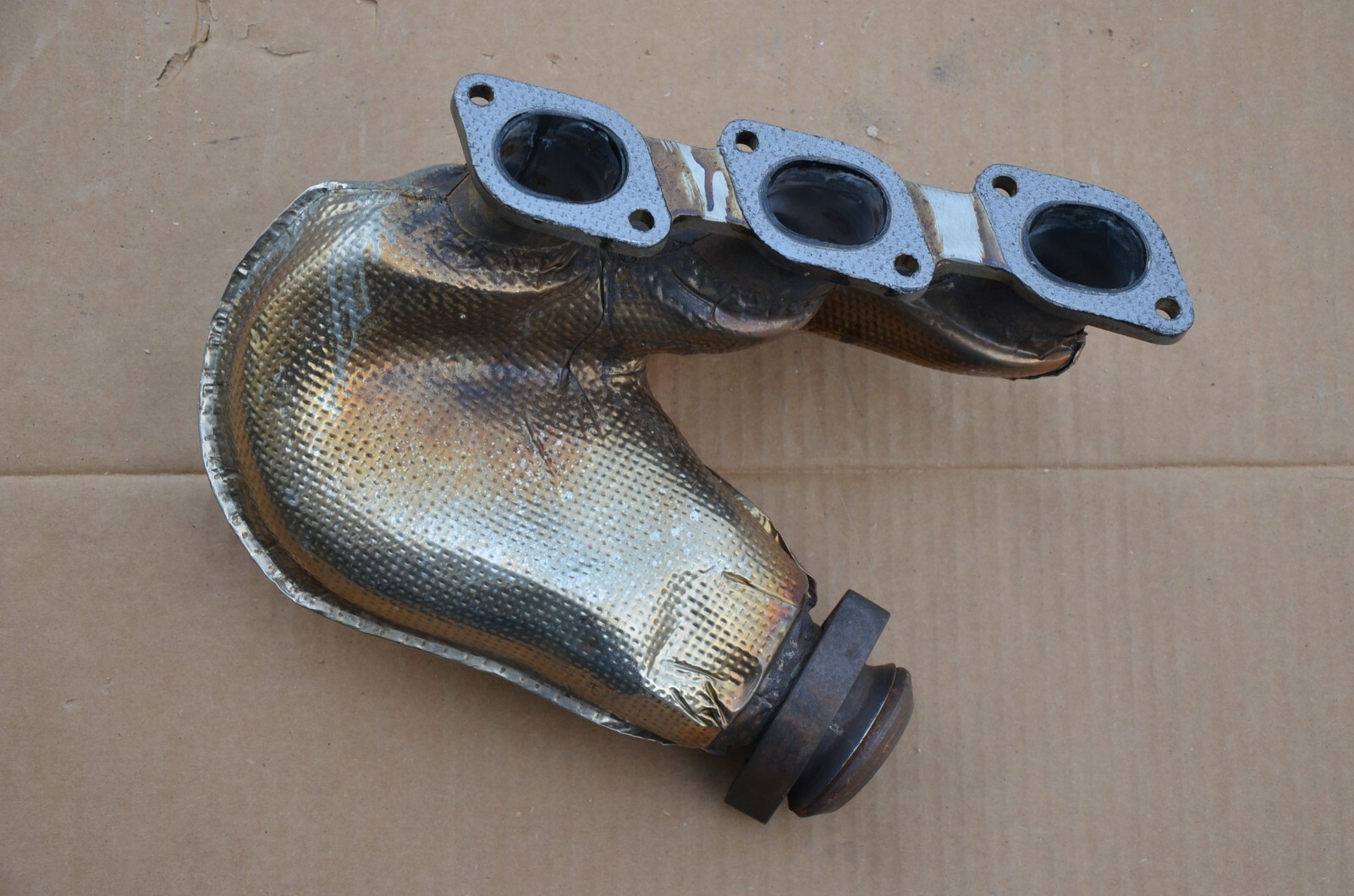 95-01 LAMBORGHINI DIABLO RIGHT FRONT INSULATED EXHAUST MANIFOLD 004435456CB
