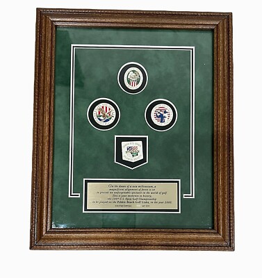 100th US Open Golf Championship Pebble Beach Pin Set Limited Edition Numbered