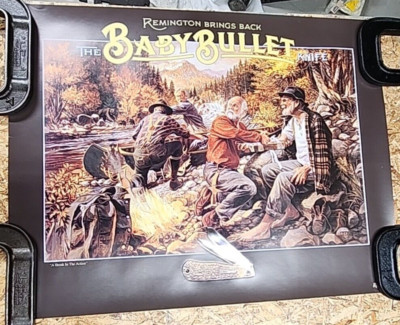 Remmington ''A Break in the Action'' Baby Bullet Poster Only