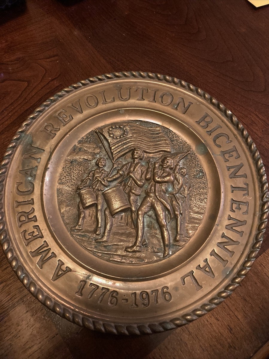 American Revolution Bicentennial 1776-1976 Brass Plate | eBay