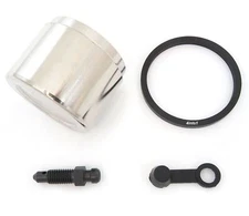 Front Brake Caliper Rebuild Kit - Seal Piston Bleeder Cap - Honda CB750 CB750F
