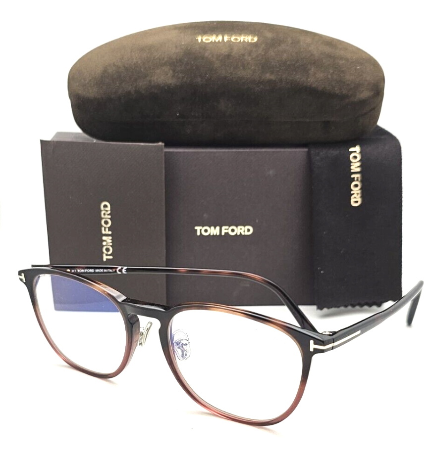 New Tom Ford Reading Glasses TF 5700-B 054 54-20 145 Red Tortoise