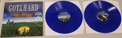 Gotthard Made In Switzerland - Live In Zürich Blue Pop Up Vinyl LP Record 