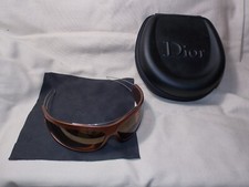 Designer Christian Dior Shield Colourfull Sunglasses Bronze RMZB7 Circa 2000