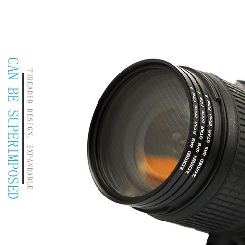Zomei night view Pro Star Filter 6-Piont cross 40.5-82mm For Canon Nikon DSLR - Picture 8 of 22