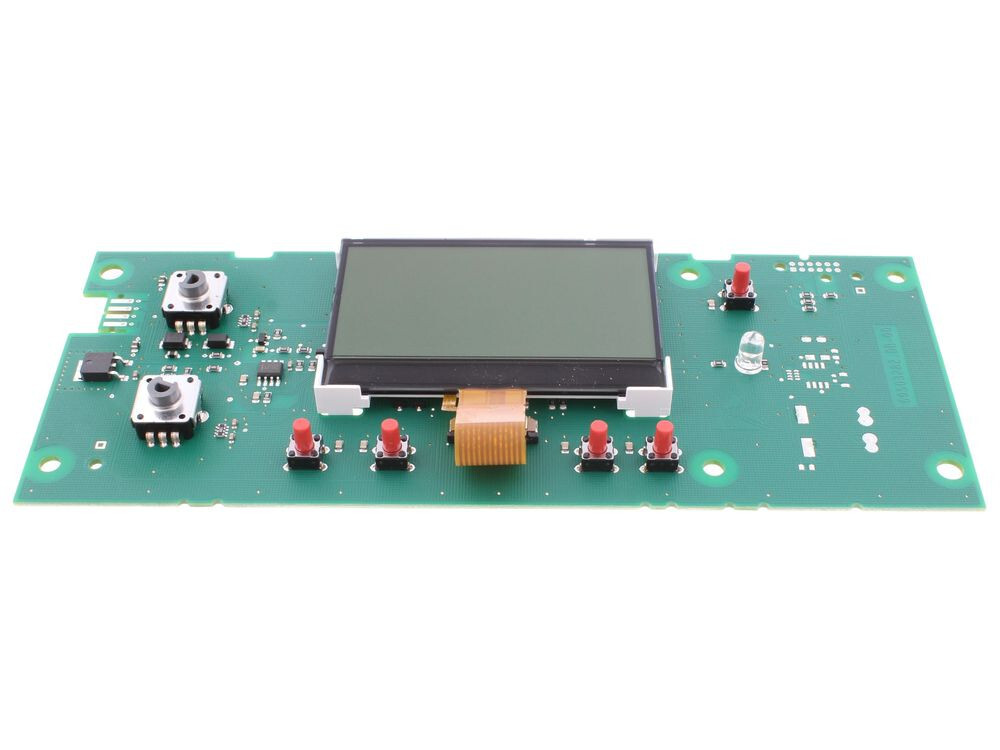 Ideal HMI board Keston heat with wrist strap. PCB display 177030.